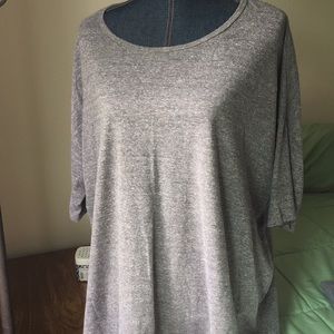 LuLaRoe “Irma” tunic Solid gray